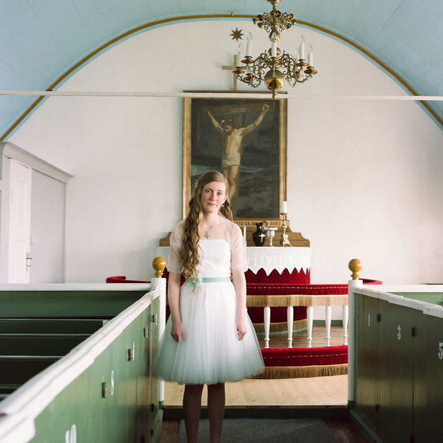 Ronja On The Day Of Her Confirmation Ceremony, People