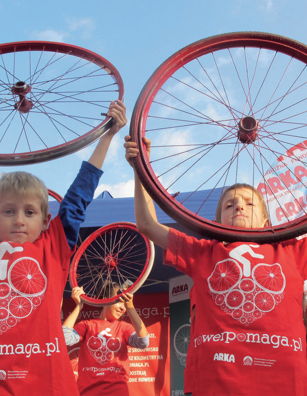 SPOŁECZNA INICJATYWA ROKU: FUNDACJA ARKA, ROWER POMAGA