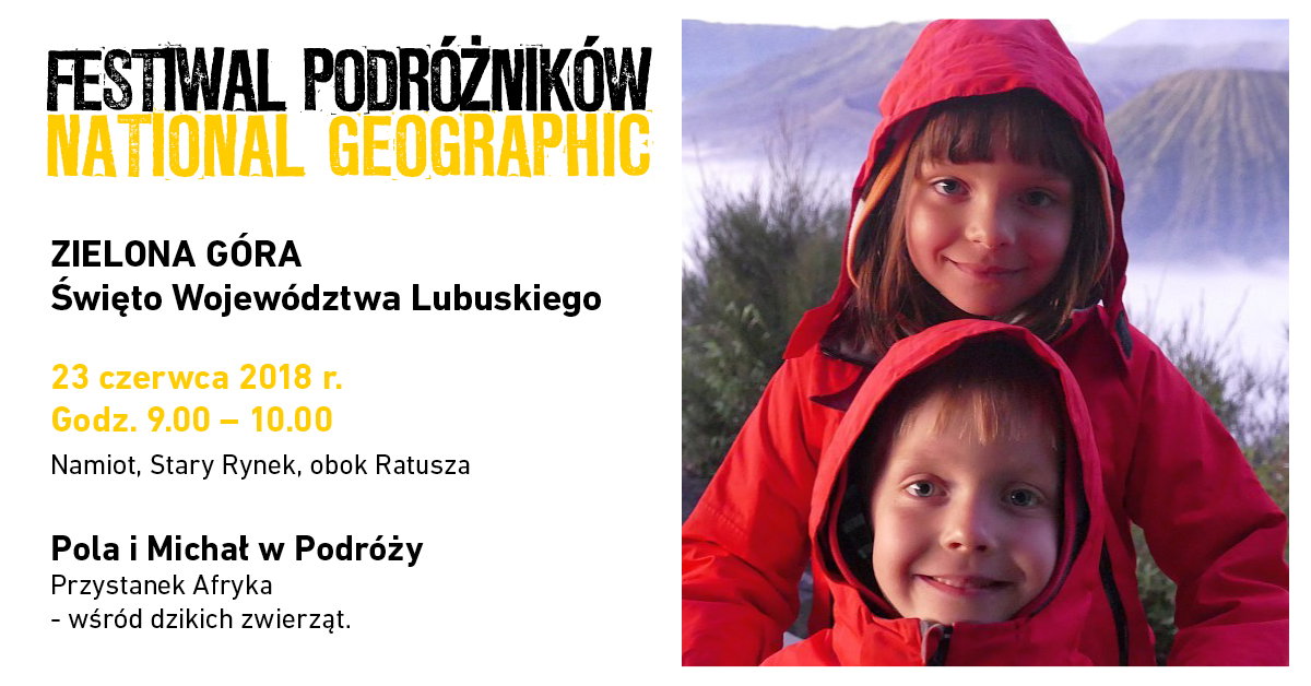 Pola i Michał, Festiwal Podróżników w Zielonej Górze
