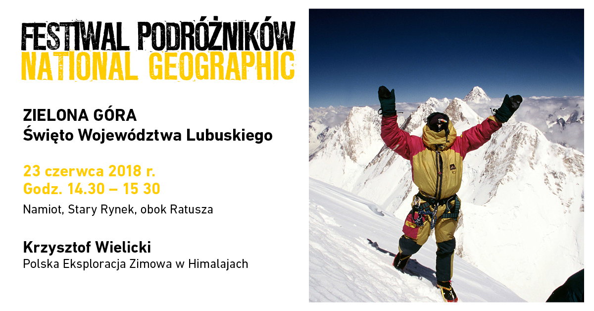 Krzysztof Wielicki, Festiwal Podróżników w Zielonej Górze