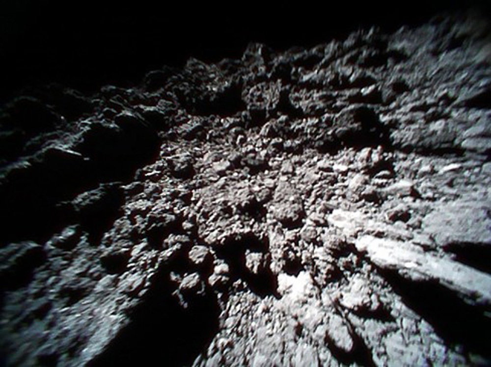 Widok na Ryugu