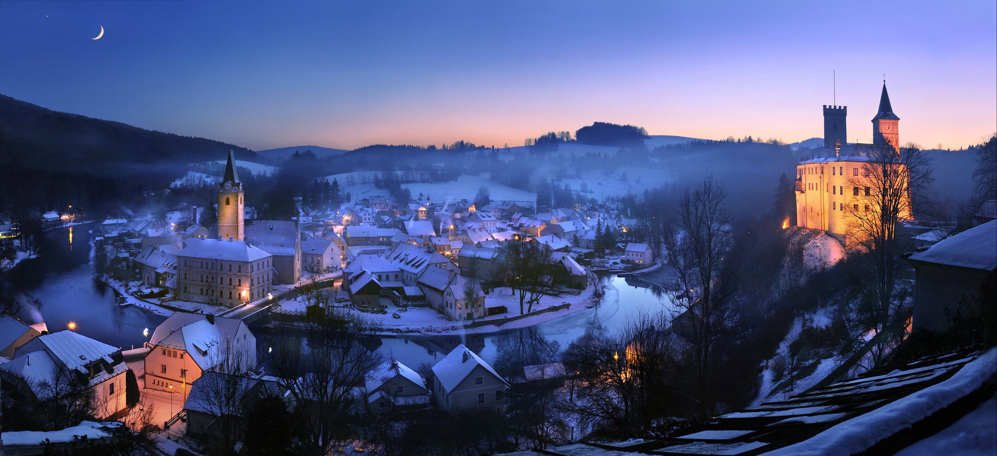 Zamek Rožmberk nad Wełatawą