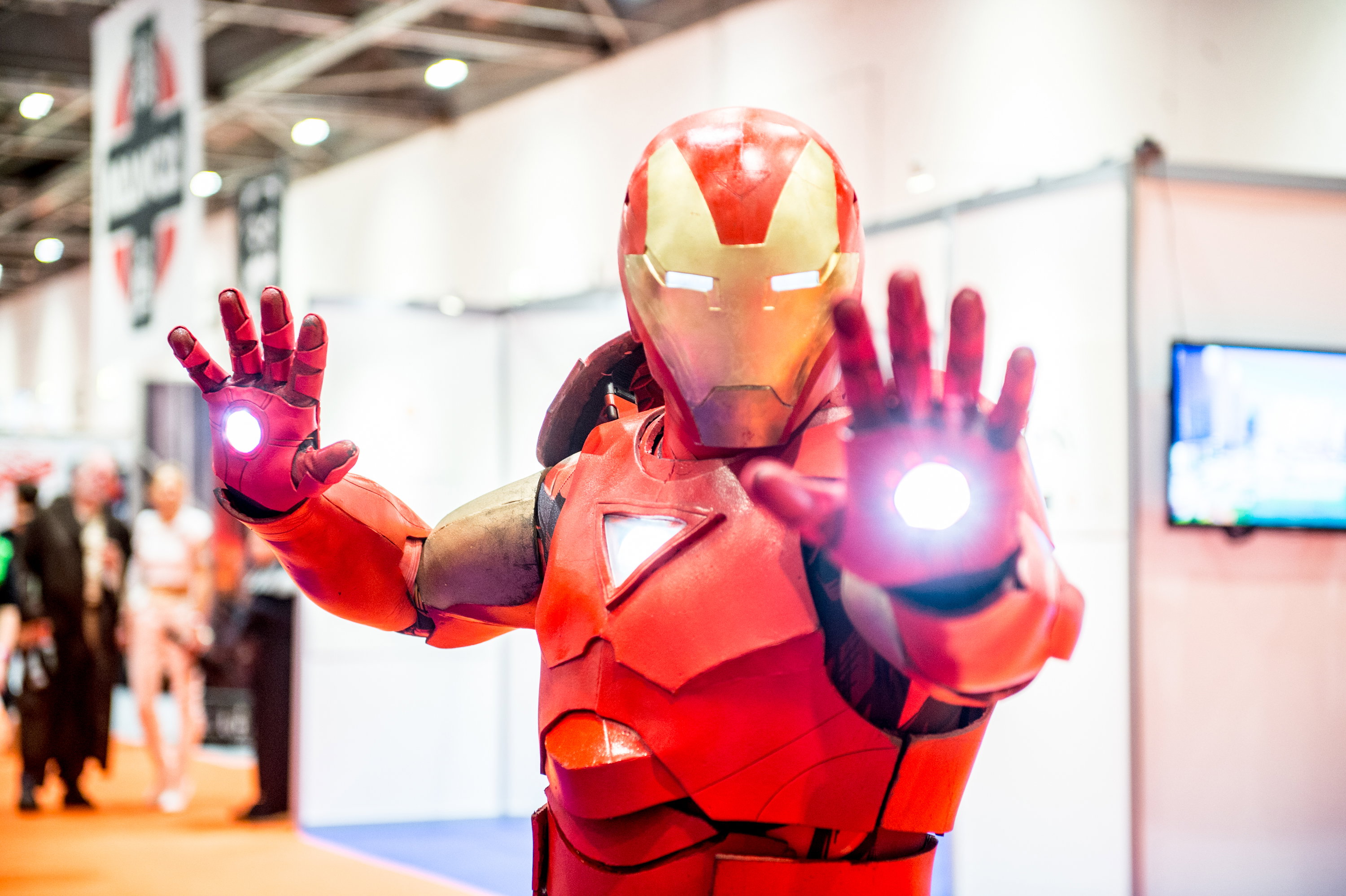Iron Man na konwencie komiksowym w USA