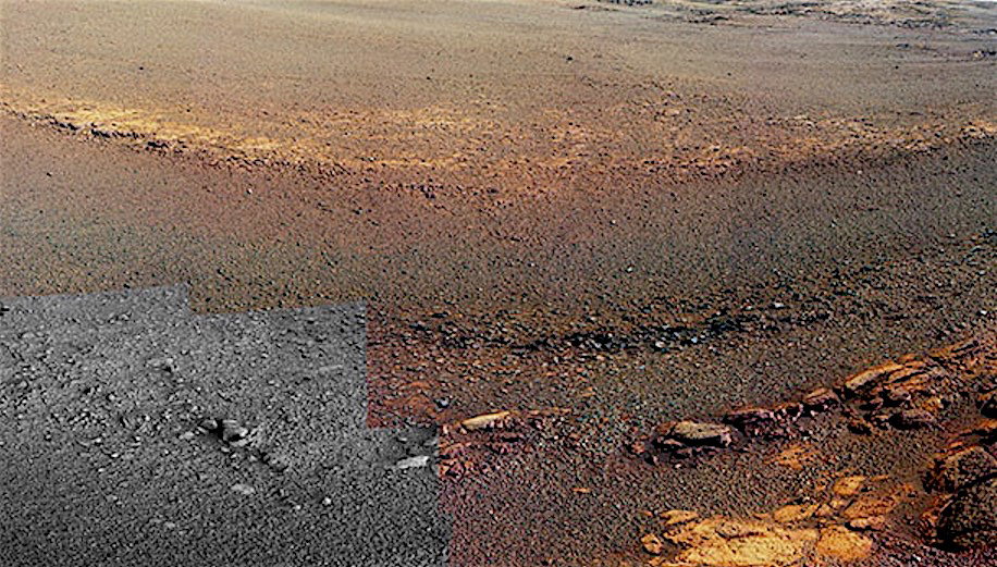 "Niezbadane, czekające na odkrywców". Zobacz ostatnie zdjęcie łazika Opportunity z Marsa