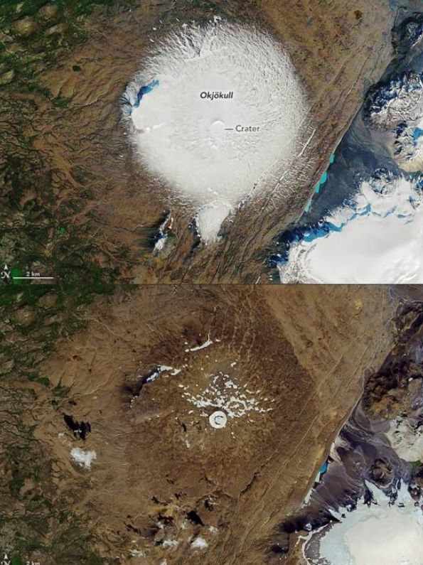 Islandia zorganizowała pogrzeb lodowcowi. „Zabiły go zmiany klimatu”