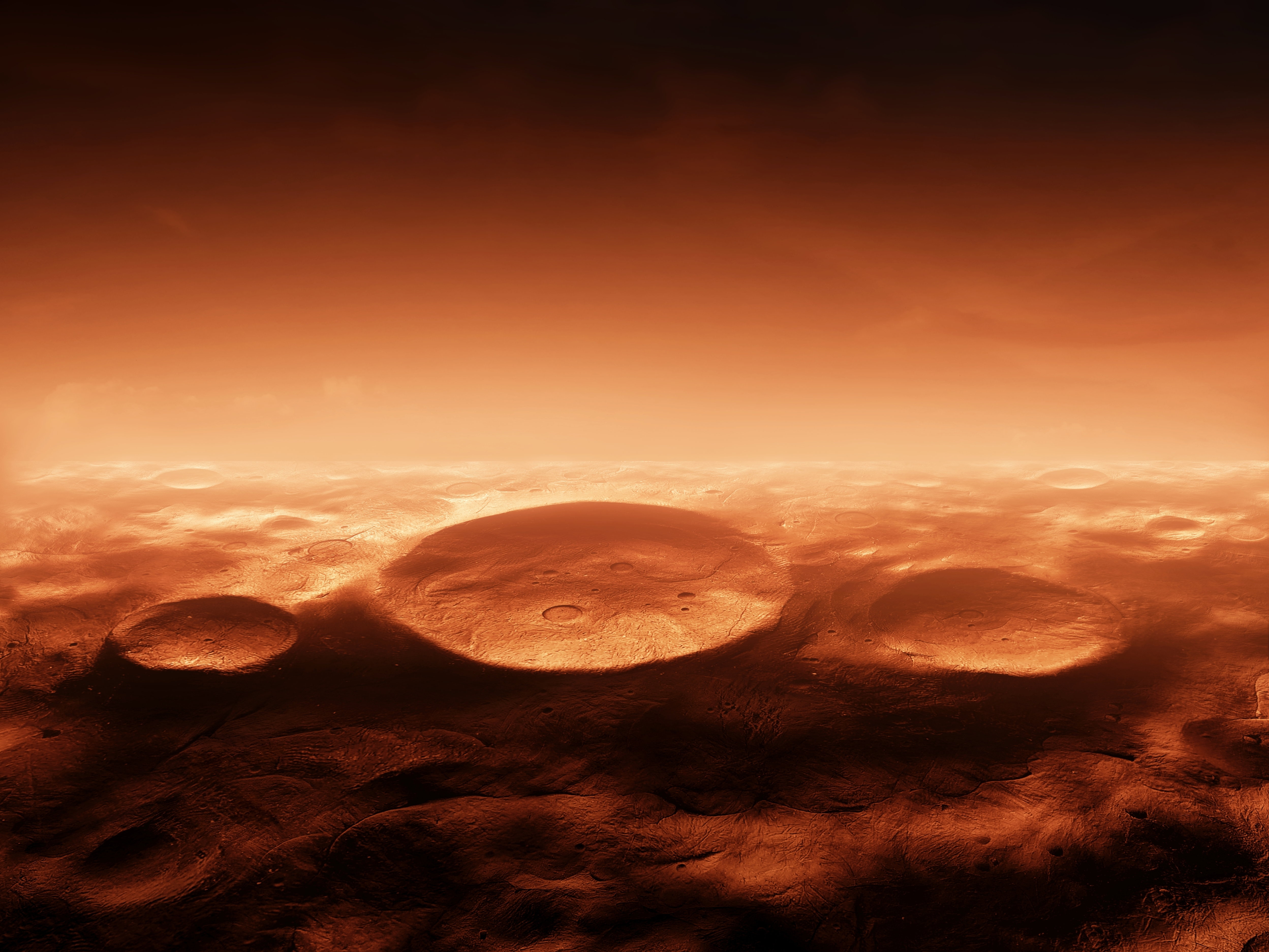 Mars posiada ponad 600 tys. kraterów