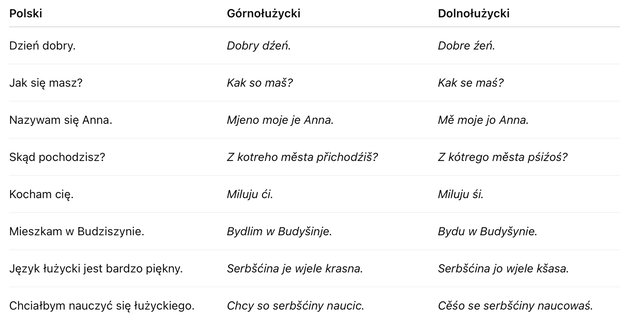 język łużycki