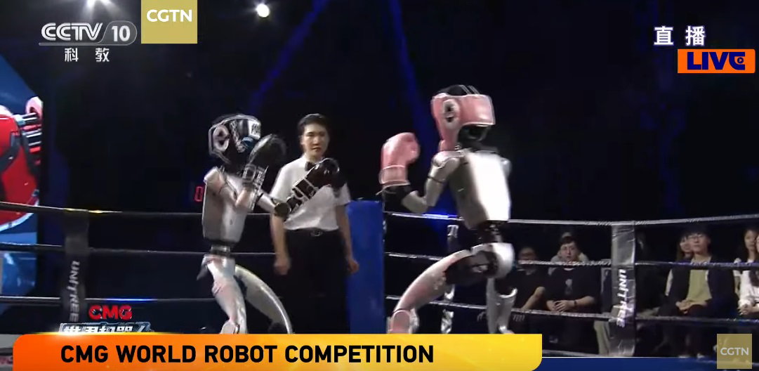 Pierwszy turniej robotów kickbokserów