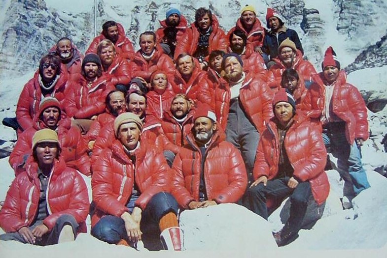 Członkowie historycznej wyprawy z 1980 roku (fot. Fundacja Himalaizmu Polskiego im. Andrzeja Zawady)