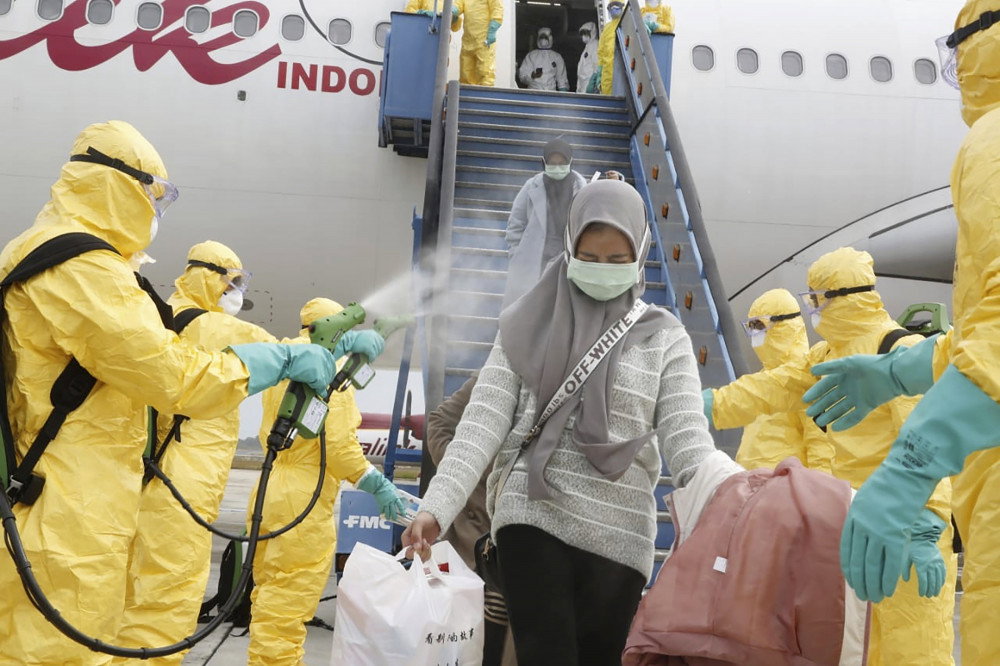 Lotnisko w Batam, Indonezja, 2 luty 2020 r. / Indonesian Foriegn Ministry/Associated Press/East News