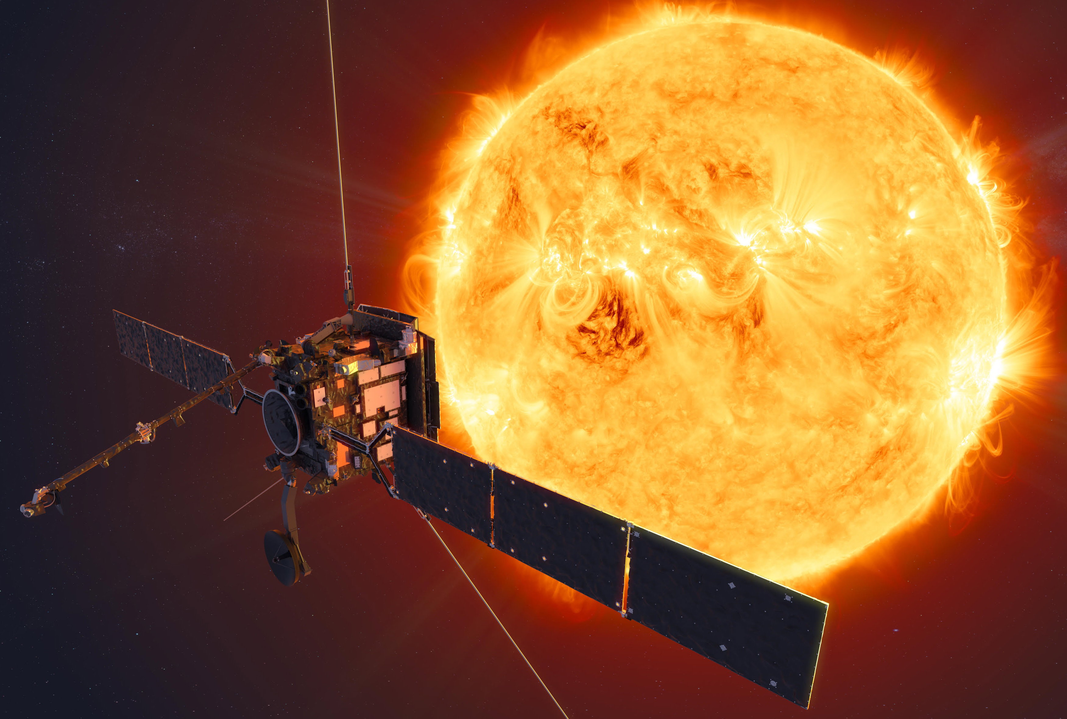NASA wysłała rakietę Atlas V z satelitą SolO, by przyjrzeć się Słońcu (fot. NASA)