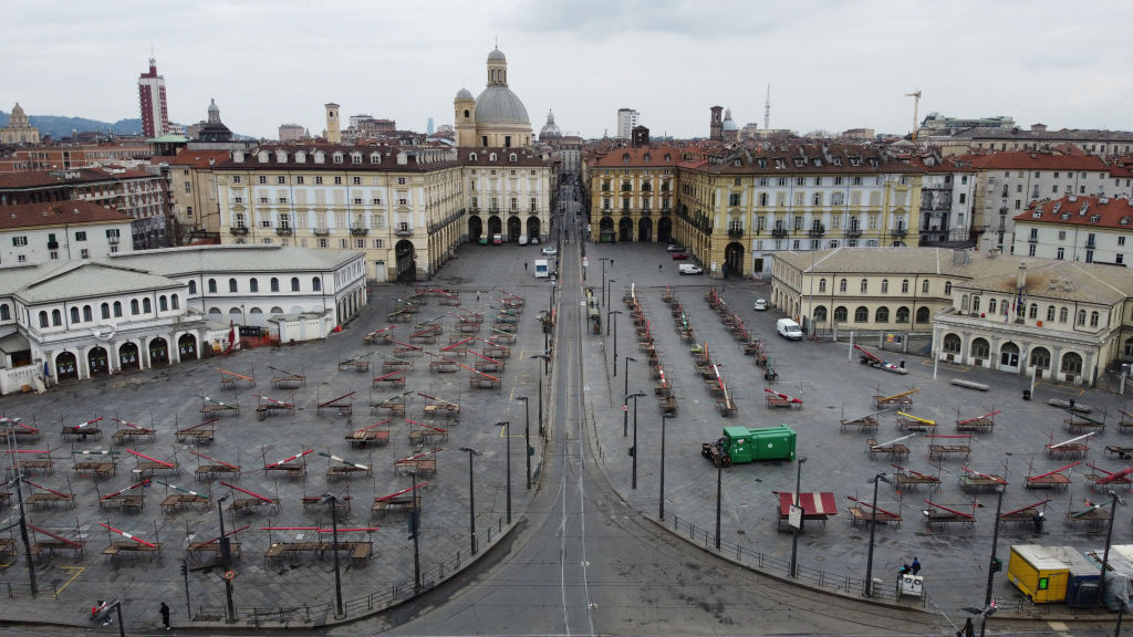 Włochy pod kwarantanną przypominają wymarły kraj (fot. Getty Images)
