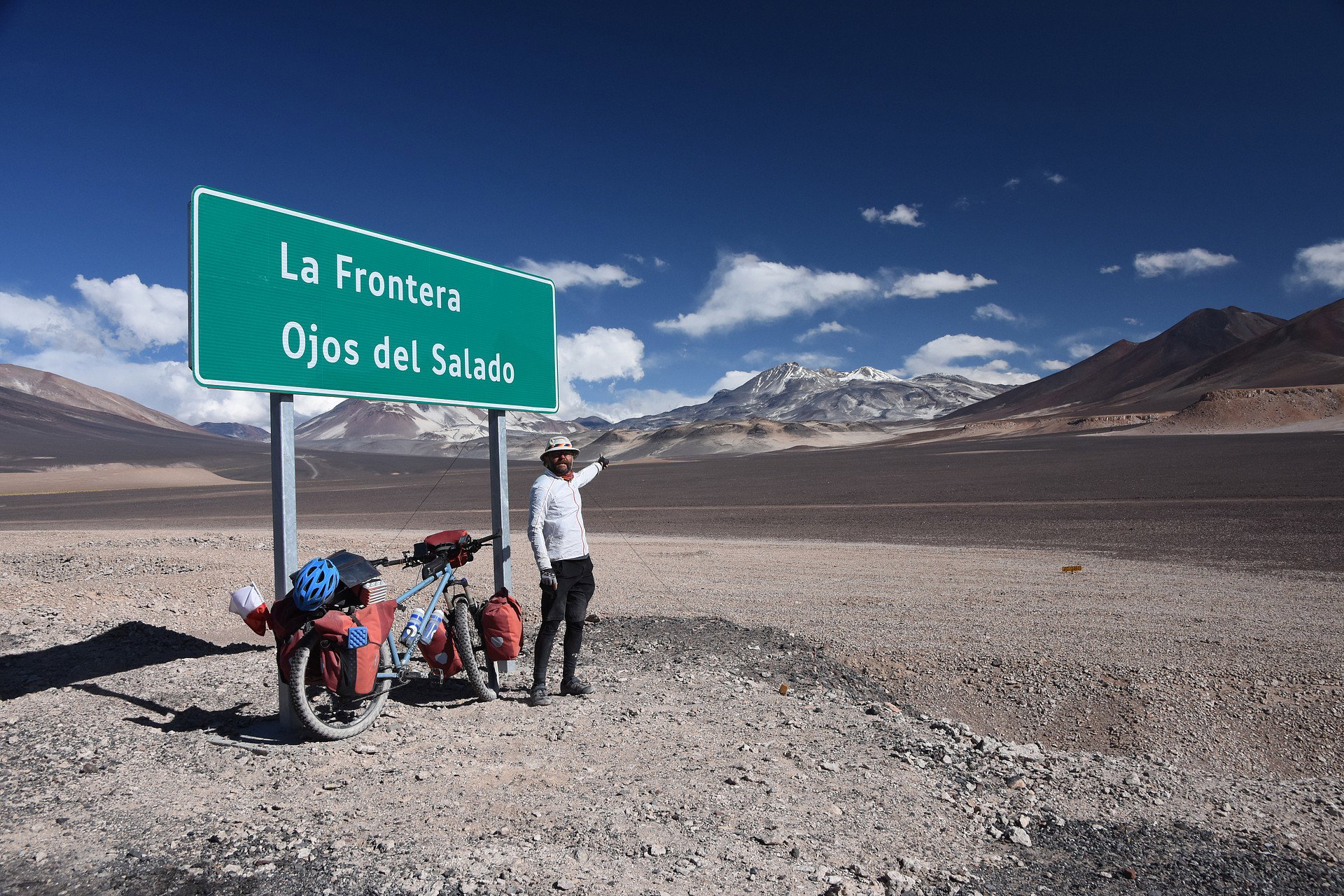 Kross The Record: Marcin Korzonek wjechał rowerem na 5900 m n.p.m. w Chile