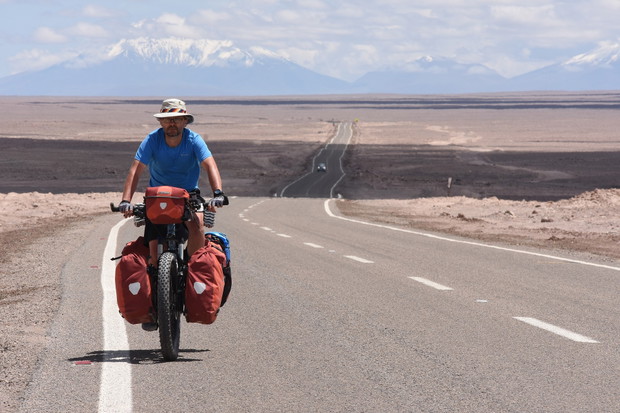 Kross The Record: Marcin Korzonek wjechał rowerem na 5900 m n.p.m. w Chile
