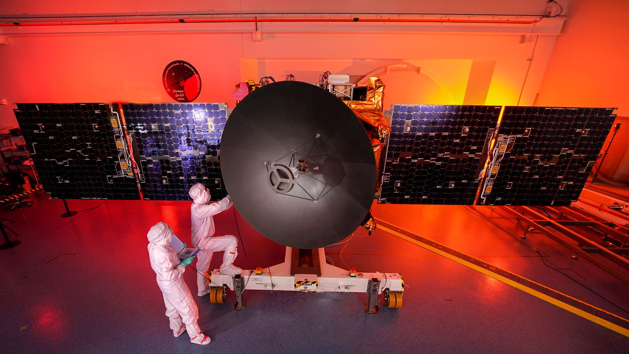 Satelita zostanie wystrzelona 15 lipca ( MOHAMMED BIN RASHID SPACE CENTRE )
