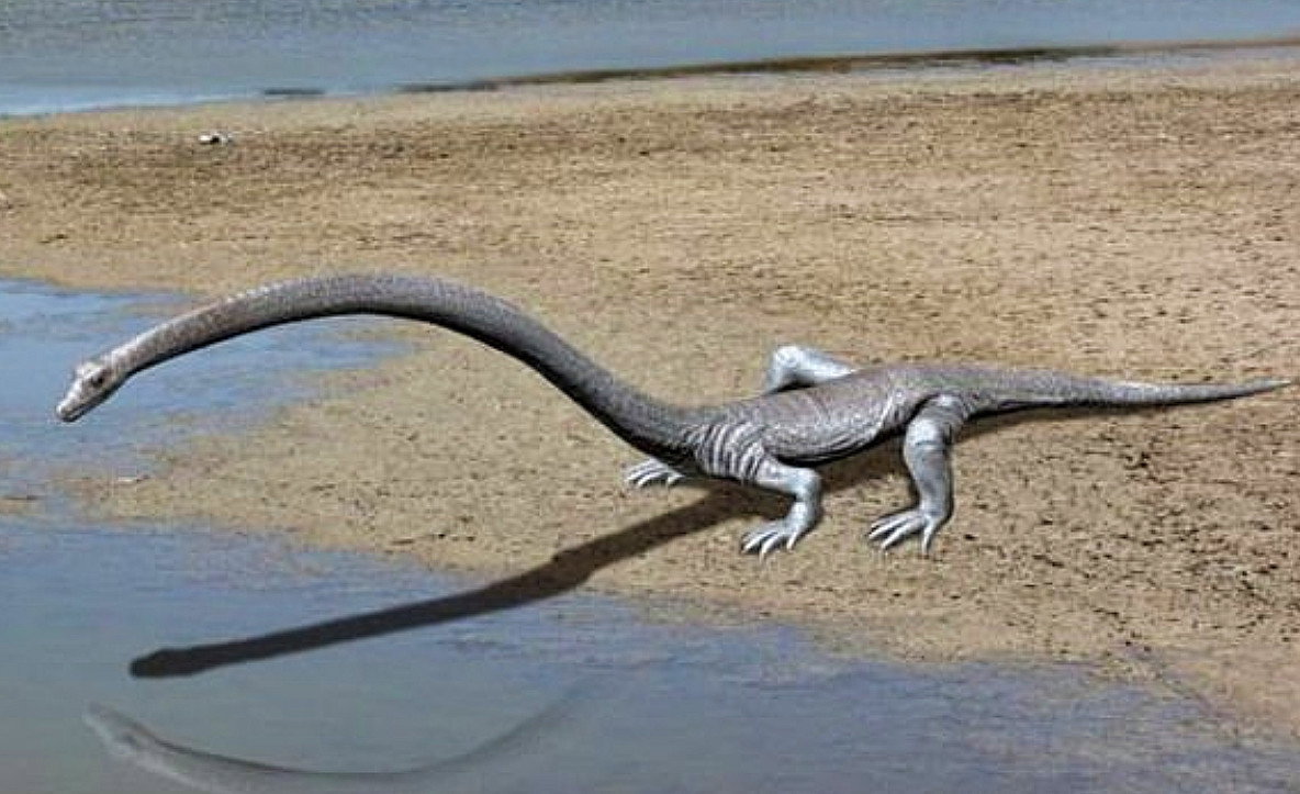 Animacja przedstawiająca dinozaura (fot. za Wikimedia Commons)