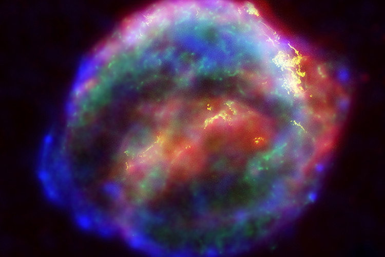 Mgławica po gwieździe Keplera, NASA/ESA/JHU/R.Sankrit & W.Blair