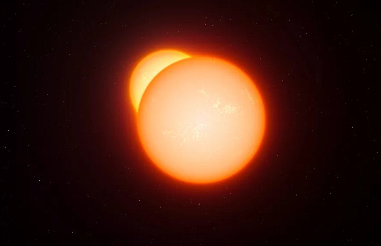 Nasze Słońce mogło być częścią gwiazdy podwójnej (fot. ESO/L. Calçada)