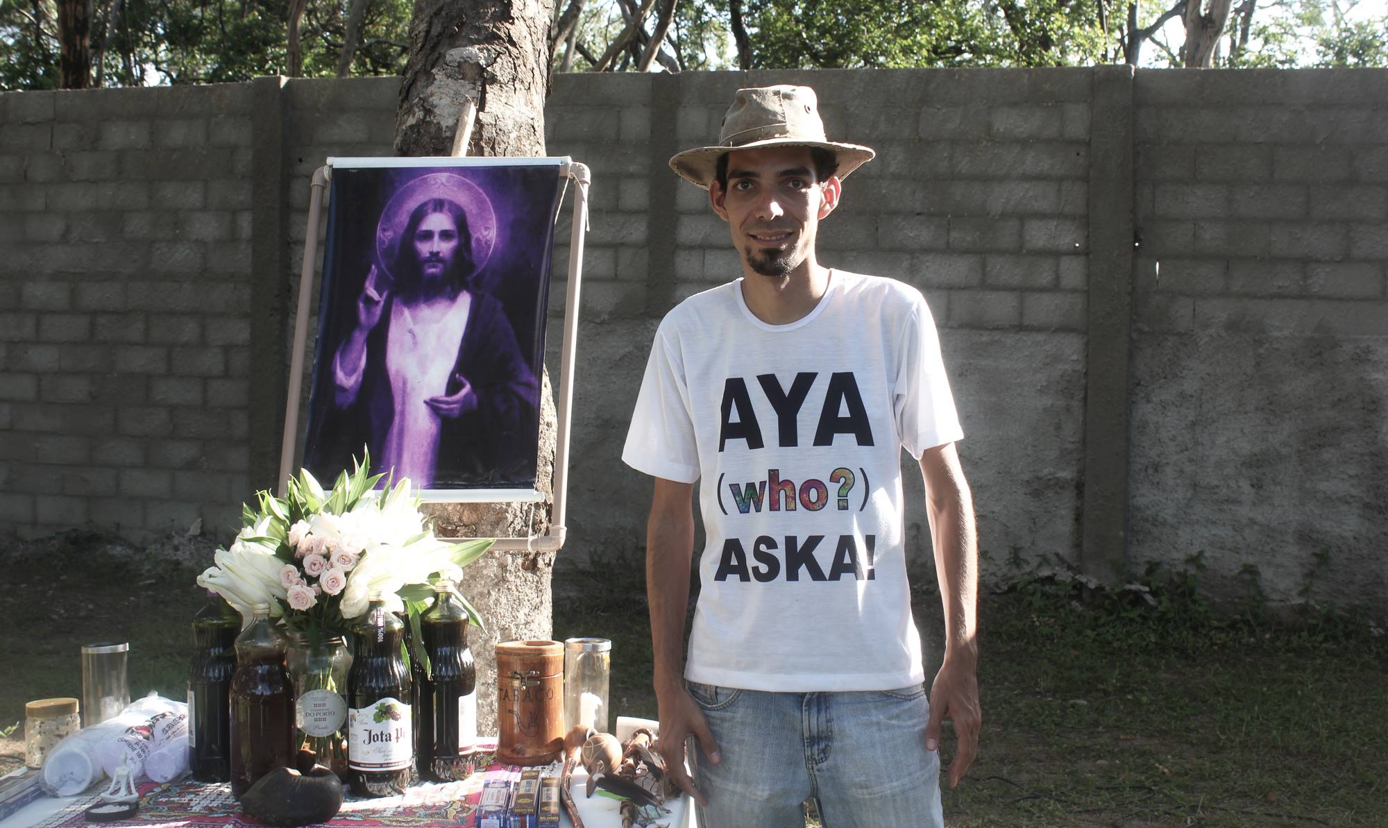 Połączenie szamanizmu ayahuaskowego z ludowym katolicyzmem doprowadziło do stworzenia nowych kościołów (fot. Facebook/Instituto Espiritual Xamânico Flor de Lótus)