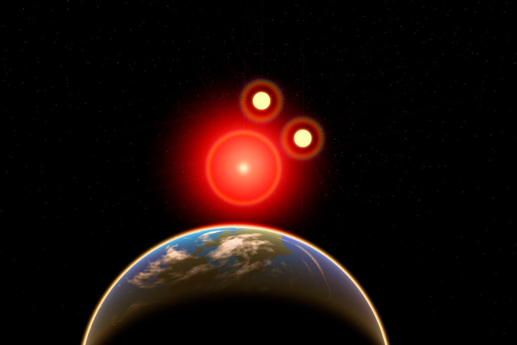 Planeta Proxima B, krążąca wokół Proximy Centauri, czerwonego karła fot. Getty Images