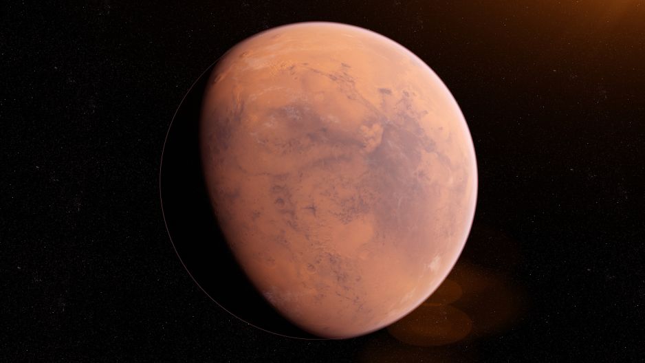 Atmosfera Marsa. Jaki ma skład i dlaczego Mars niemal całkowicie ją utracił? (fot. Getty Images)