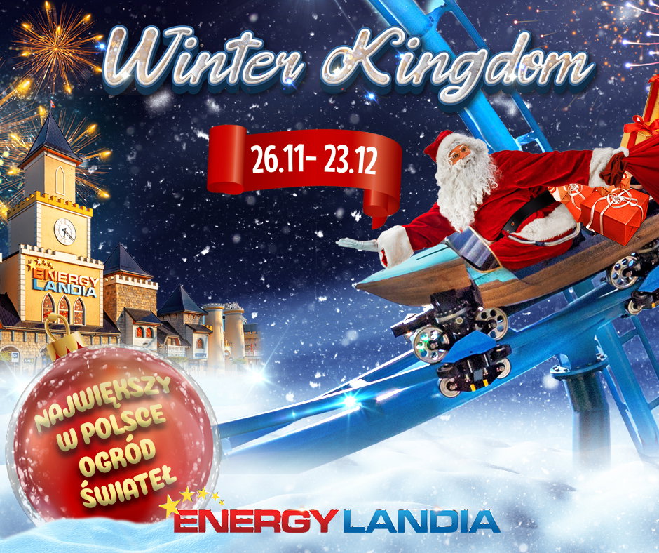 Zimowa odsłona Energylandii rusza już 26 listopada
