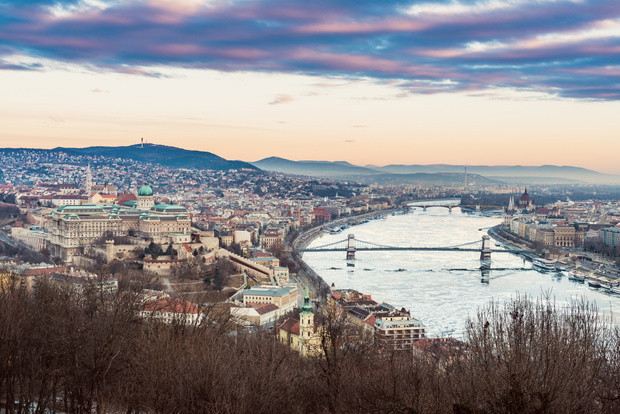 Budapest in winter
