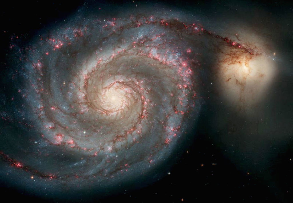 Ciekawostki o kosmosie (fot. Hubble Space Telescope/Nasa via Getty Images)