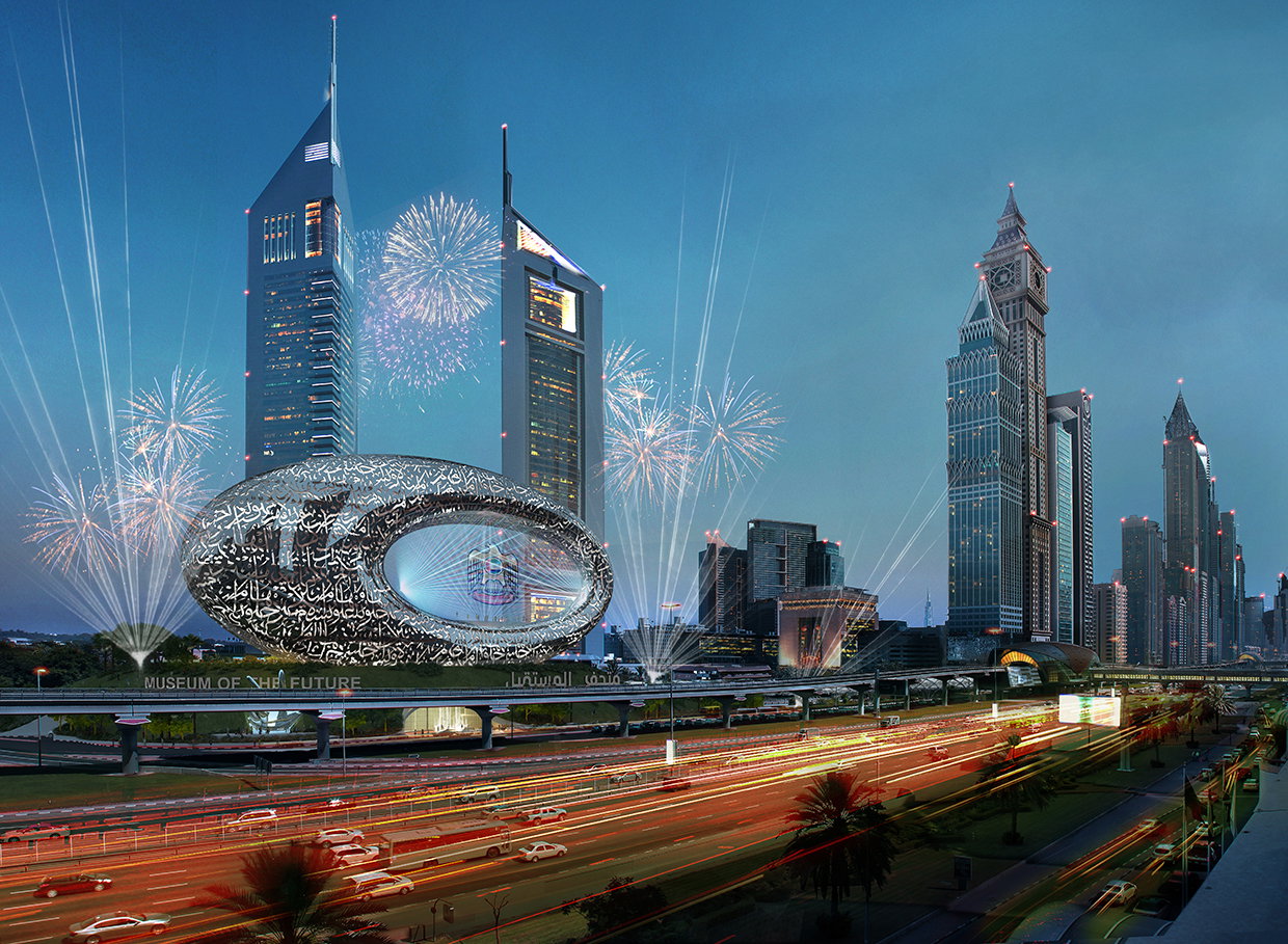 Spacer na krawędzi, wielka galeria sztuki w hotelu i największy Diabelski Młyn. Poznajcie nowe atrakcje Dubaju! (Fot. Shutterstock)