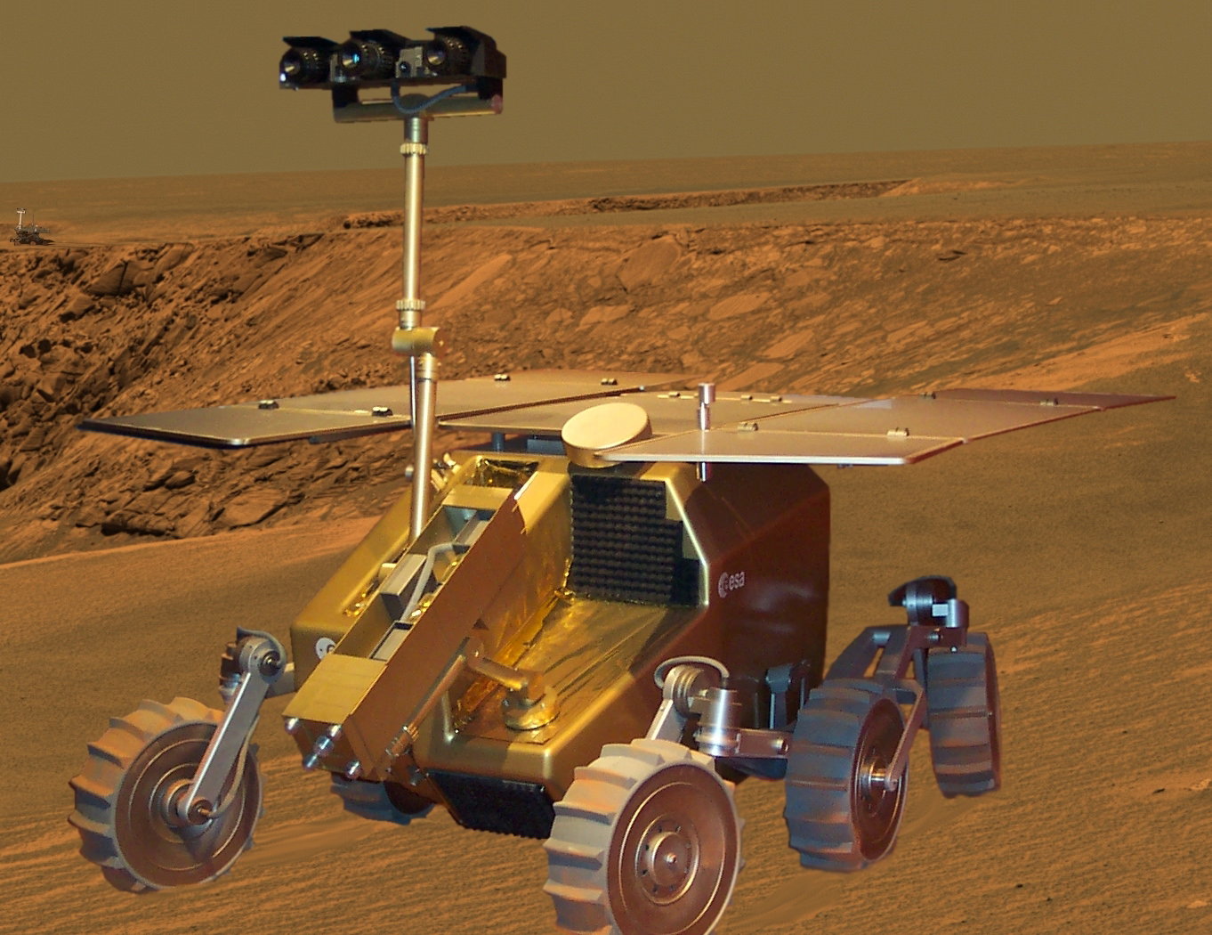 ESA wdraża sankcje przeciwko Rosji. Wstrzymana wspólna misja marsjańska ExoMars (Fot. Thomas Meier, Wikimedia Commons GNU FDL CC-BY-SA 3.0)