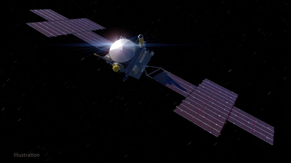 Podróż do jądra niedoszłej planety. Wystartowała misja na Psyche – planetoidę zbudowaną z cennych metali (fot. NASA Television)