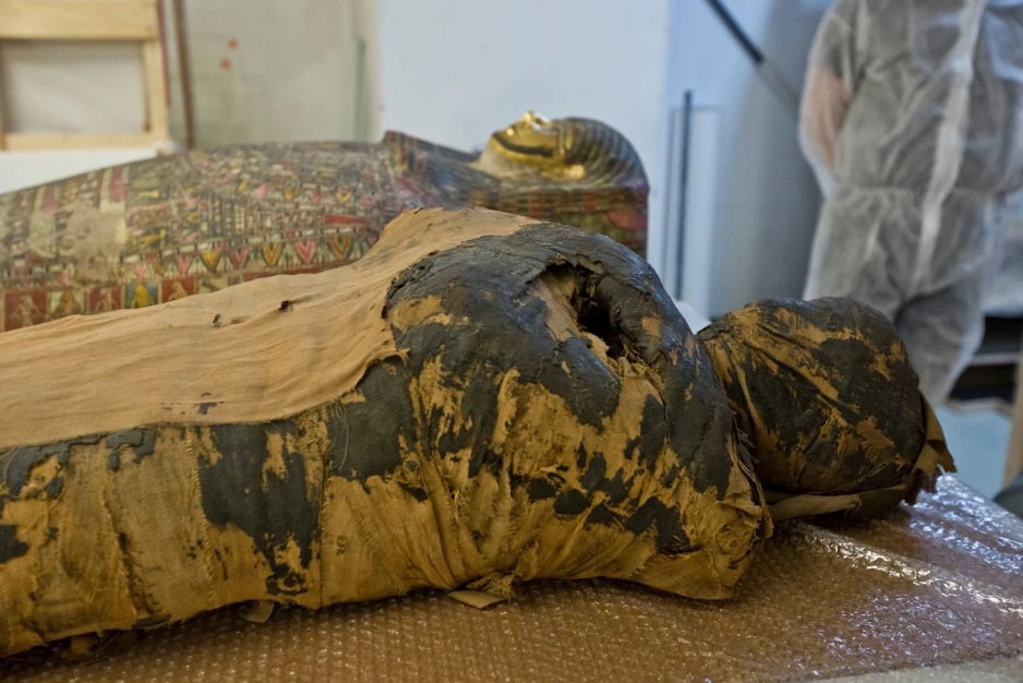 Odkrycia archeologiczne w Polsce - 10 najważniejszych odkryć ostatniej dekady (fot. Facebook/Warsaw Mummy Project)