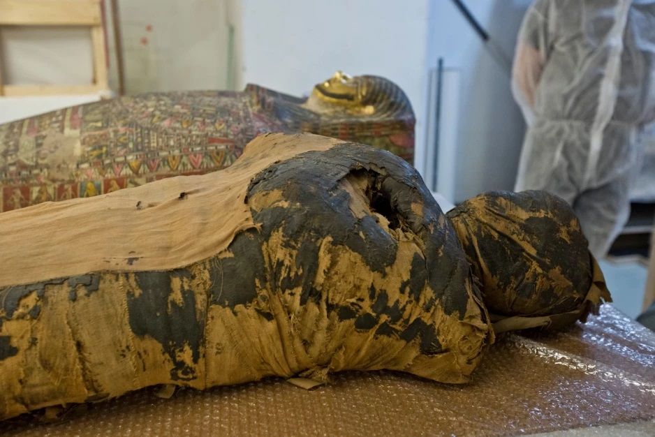 Odkrycia archeologiczne w Polsce - 10 najważniejszych odkryć ostatniej dekady (fot. Facebook/Warsaw Mummy Project)