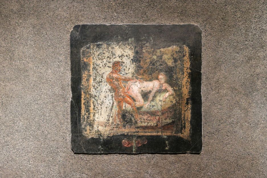 Jak wyglądało życie intymne w Pompejach? Nowa wystawa pokazuje dzieła ukrywane przez wieki