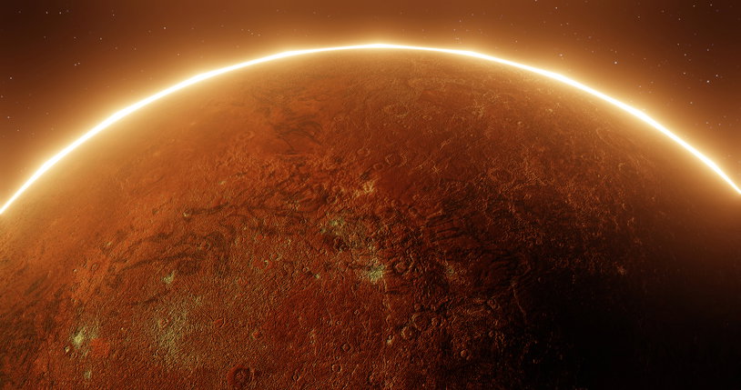 Mars – ciekawostki. Czy uda nam się go zasiedlić i zmienić w świat przyjazny ziemskiemu życiu? (fot. Getty Images)