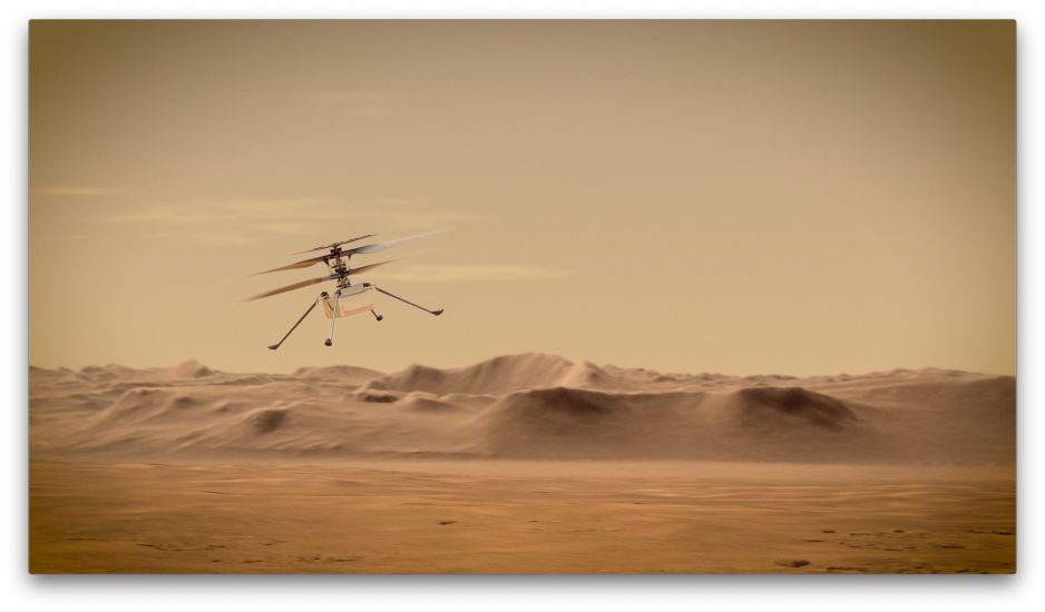 Helikopter marsjański Ingenuity stracił kontakt z łazikiem Perseverance. Czy to koniec przełomowej misji NASA?  (fot. NASA/JPL-Caltech)
