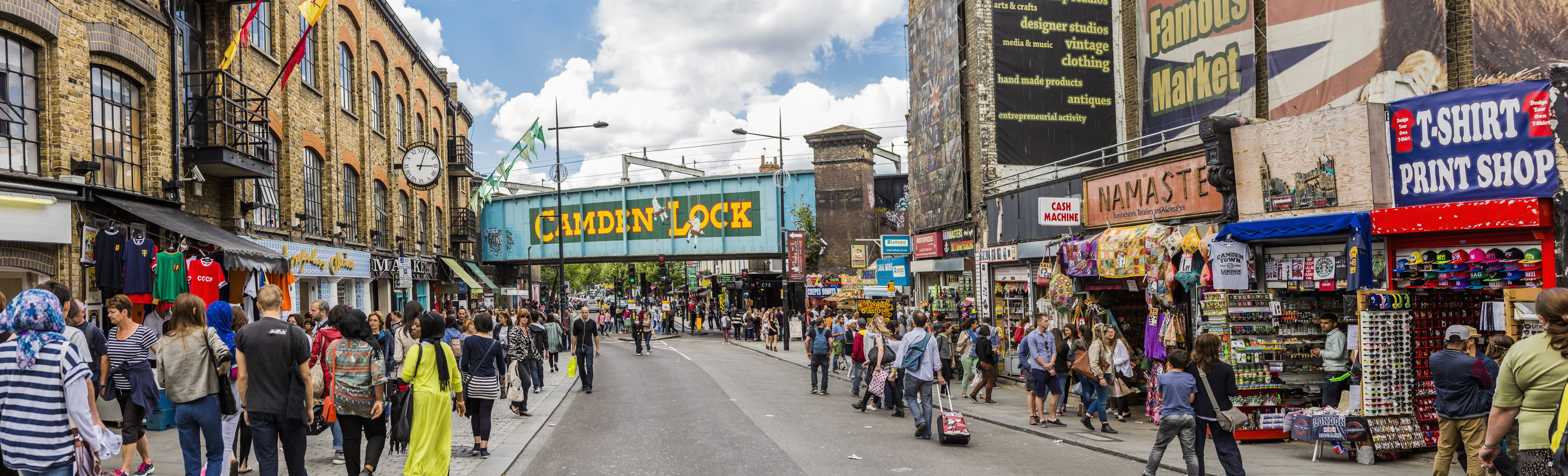 W Camden Town narodziła się popkultura lat 60. Dziś to najbardziej kolorowa dzielnica Londynu z kultowym targiem