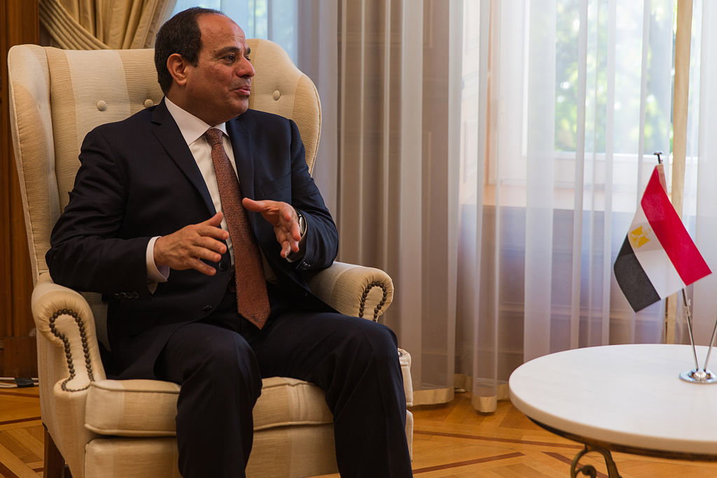 Abd al-Fattah as-Sisi: współczesny faraon. Jak rządzi Egiptem? (fot. Michaud Gael/NurPhoto via Getty Images)
