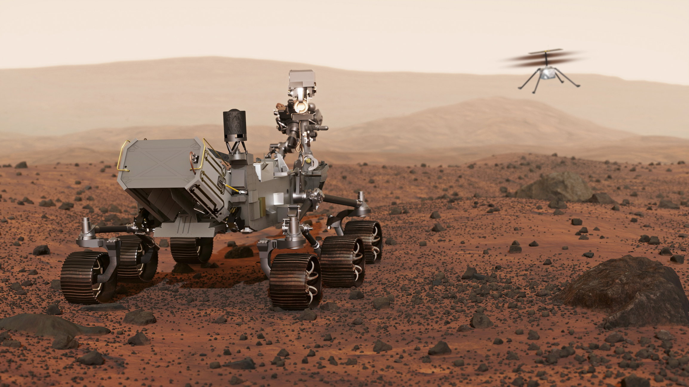 Jak przywieźć z Marsa próbki i nie zanieczyścić Ziemi? NASA zdradza szczegóły misji Mars Sample Return (Fot. Getty Images)