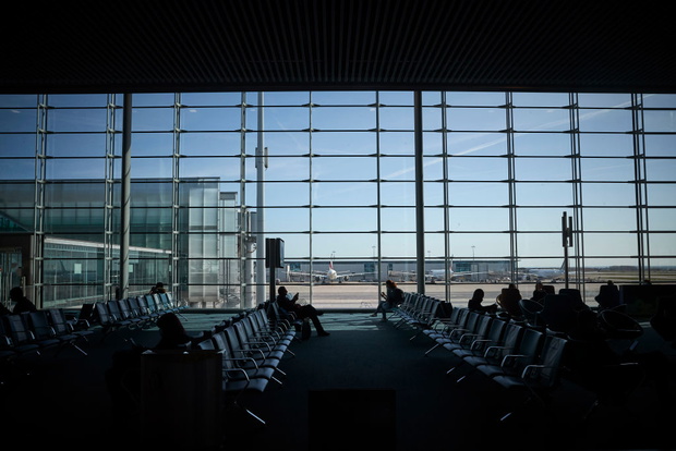 Travelers At Charles De Gaulle Airport Navigate Pandemic-Era Rules