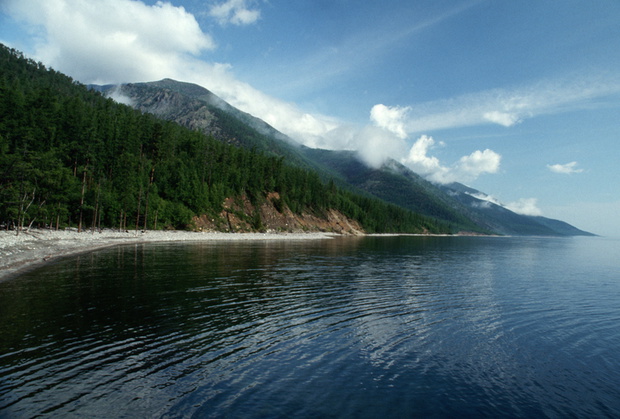 Coastline of Lake Baikal