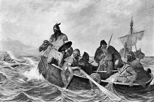 Leif Ericson Off The Coast Of Vineland
