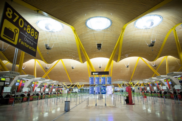 Views Of Barajas Airport As The Coronavirus Pandemic Continues