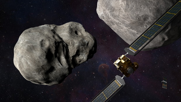 W poniedziałek sonda DART roztrzaska się na planetoidzie. To początek prawdziwego programu obrony planetarnej (fot. NASA/Johns Hopkins, APL/Steve Gribben)