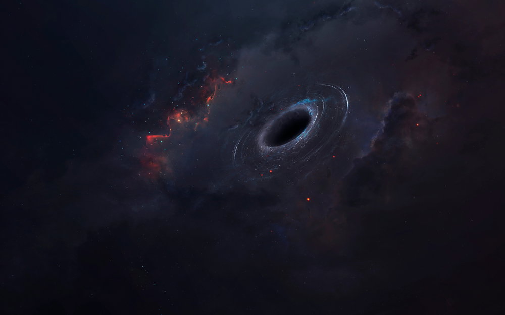 Naukowcy odkryli potężną czarną dziurę, która znajduje się „praktycznie na naszym podwórku” (fot. Vadim Sadovski, Shutterstock)