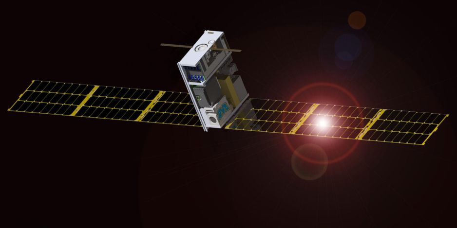 Rakieta SLS wyniesie na orbitę Księżyca satelity badawcze. Będą szukać księżycowej wody (fot. Morehead State University)