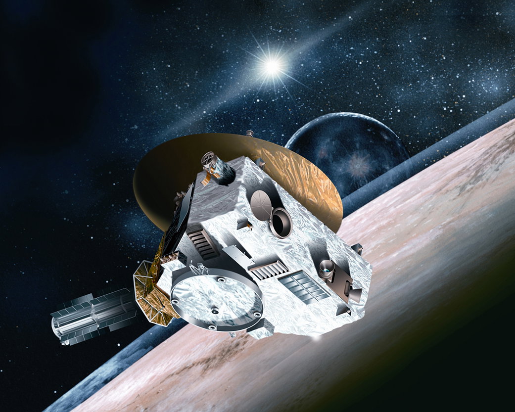 Sonda New Horizons podąża śladem Voyagerów. Za pół roku przeleci obok rekordowo odległego obiektu (fot. Johns Hopkins University Applied Physics Laboratory/Southwest Research Institute)