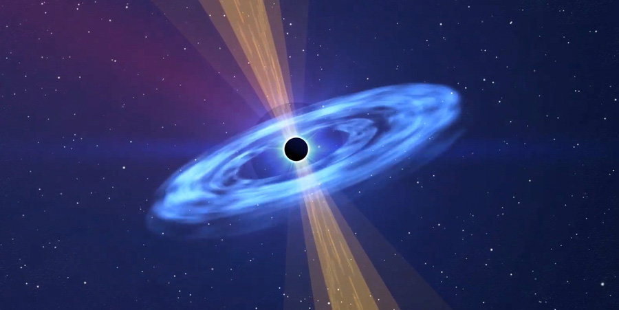 Do Ziemi dotarło tajemnicze, bardzo jasne światło. Pochodzi z czarnej dziury – twierdzą astronomowie (fot. Dheeraj Pasham (MIT), Matteo Lucchini (MIT) and Margaret Trippe)