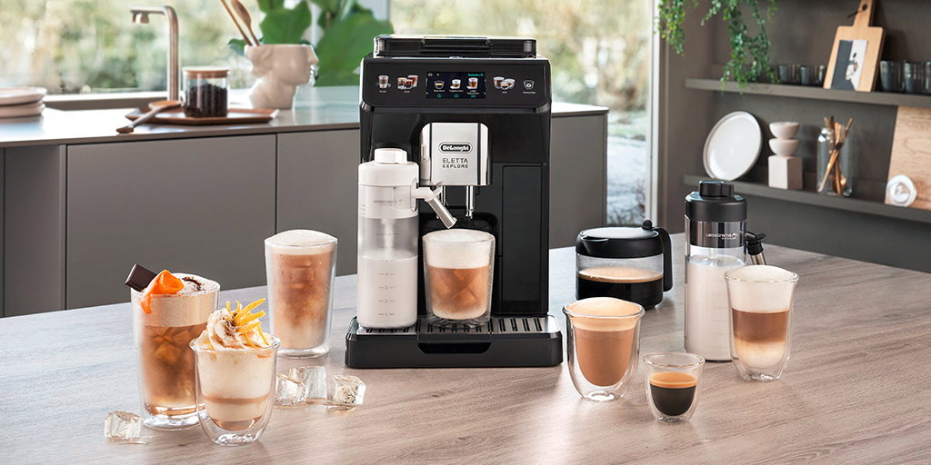 Ekspres De'Longhi Eletta Explore z nietypowymi przepisami na latte