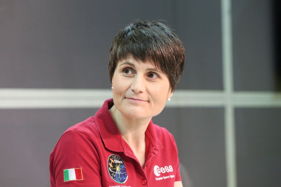 Kapitan Samantha Cristoforetti. Po raz pierwszy Europejka będzie dowodzić Międzynarodową Stacją Kosmiczną (fot. Massimiliano Ferraro/NurPhoto via Getty Images)
